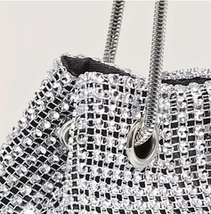 ✨ Rhinestone Purse Clutch Crossbody Bucket Bag ✨