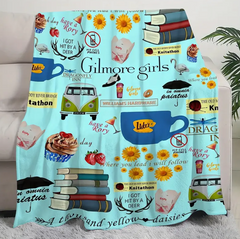 β Gilmore Girls Luke's Diner Fleece Blanket ποΈβ¨ (40x60")
