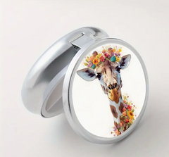 🦒 Metal Giraffe Pill Box – Compact Medicine & Storage Case 💊✨