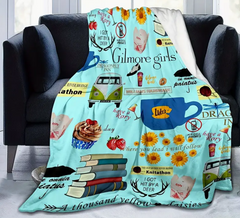 β Gilmore Girls Luke's Diner Fleece Blanket ποΈβ¨ (40x60")
