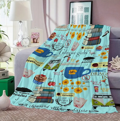 β Gilmore Girls Luke's Diner Fleece Blanket ποΈβ¨ (40x60")