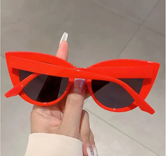 Vintage style cat eye sunglasses bling Rhinestone RED OR WHITE Bling Sparkly