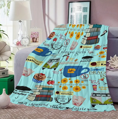 Luke’s Diner Fleece Blanket ☕ | Cozy Gilmore Girls Gift