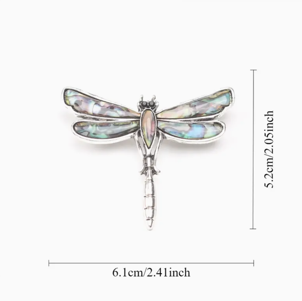 ✨ Vintage Dragonfly Alloy Brooch ✨