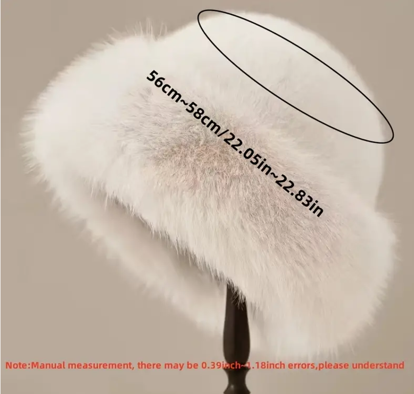 ❄️🧢 Best Seller! Women's Faux Mink Fur Hat – Mongolian Style 🧢❄️