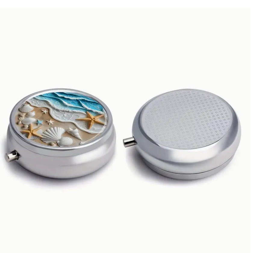 ⚓ Star of the Seas 3-Compartment Pill Organizer – Elegance Meets Functionality!⚓