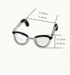 👓✨ Eyeglasses Silver Ring – A Unique Gift for Optometry Lovers! ✨👓