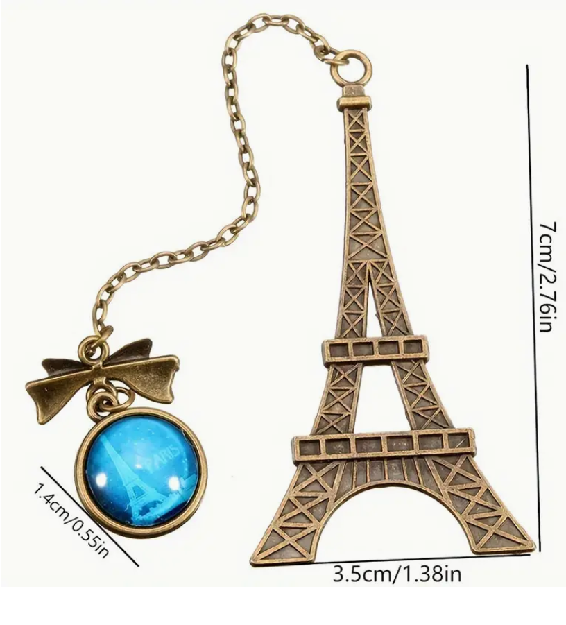 Eiffel Tower Metal Bookmark Olympics Paris France Creative souvenirs gifts